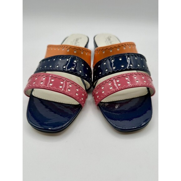 Vintage Diane Von Furstenberg The Color Authority 90s Slides Size 10 EUC!!! - Picture 4 of 6